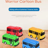 Pull-Back Mini Bus Toy with Openable Doors