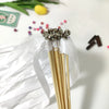Elegant Ribbon Wands with Bells for Weddings & Celebrations