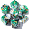 7-Piece Polyhedral Dice Set with Velvet Pouch for Tabletop RPGs