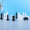 3D Chess Piece Silicone Mold Kit for Resin Casting and DIY Craft