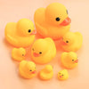 Classic Squeaky Rubber Duck Bath Toy for Babies