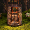 DIY Wooden Book Nook Kit — Miniature Dollhouse 3D Puzzle Bookend