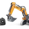 Alloy & Plastic Remote Control Excavator Engineering Toy