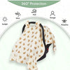 Baby Stroller Sunshade and Dust Cover - Soft Breathable Canopy