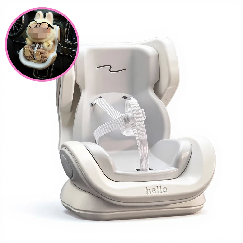 Labubu Car Seat Companion – Sitting Edition for Fans