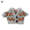 Fashionable Sweater and Vest Set for 20cm Plush Dolls