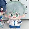 Chibi plush keychains of Ivan and Till from Alien Stage featuring light blue hair and blue outfits