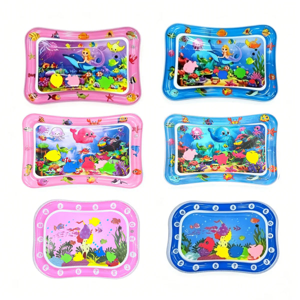 Inflatable Underwater World Water Play Mat for Babies