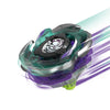 Beyblade Burst Gyro X Starter Pack Pegasus Blast featuring a green and purple spinning top.