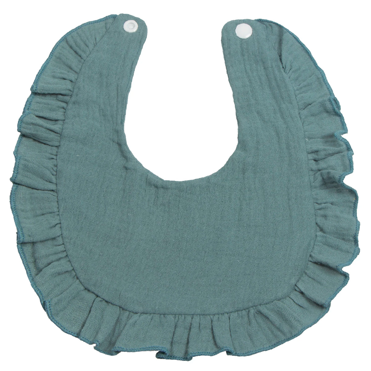 Soft Muslin Cotton Baby Bibs (3-Pack) with Snap Closure