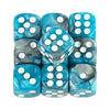 12mm Acrylic Dice Set – Mixed Colors, 10-Pack for Tabletop Gaming
