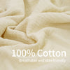Soft Muslin Cotton Baby Car Seat Cover with Sunshade