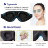 3D Contoured Sleep Mask for Total Light Blocking