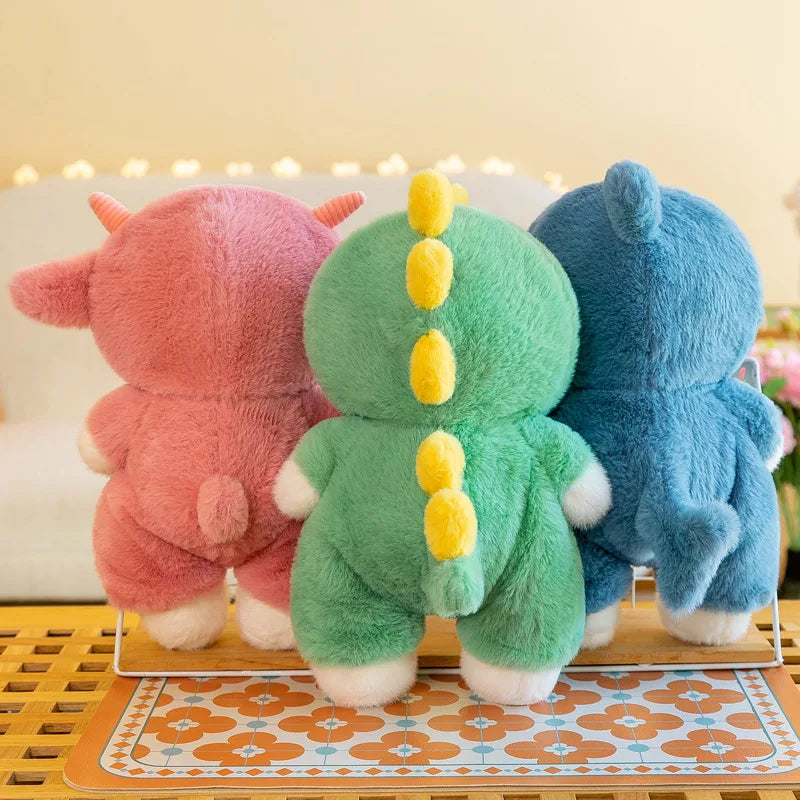 Adorable Suit-Wearing Plush Bear
