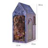 DIY Book Nook Kit – Magic House Wooden 3D Puzzle Bookshelf Insert