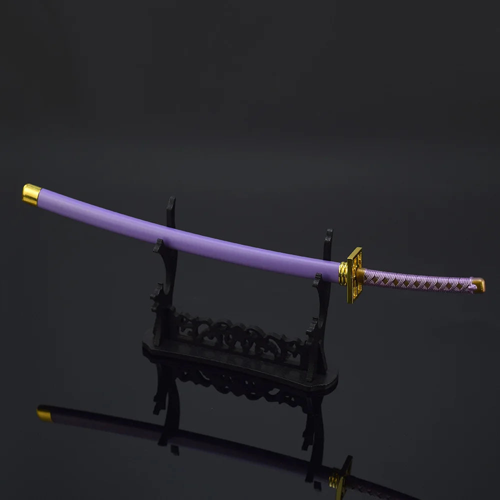 Compact Metal Katana – Bleach Anime Inspired Sword with Scabbard