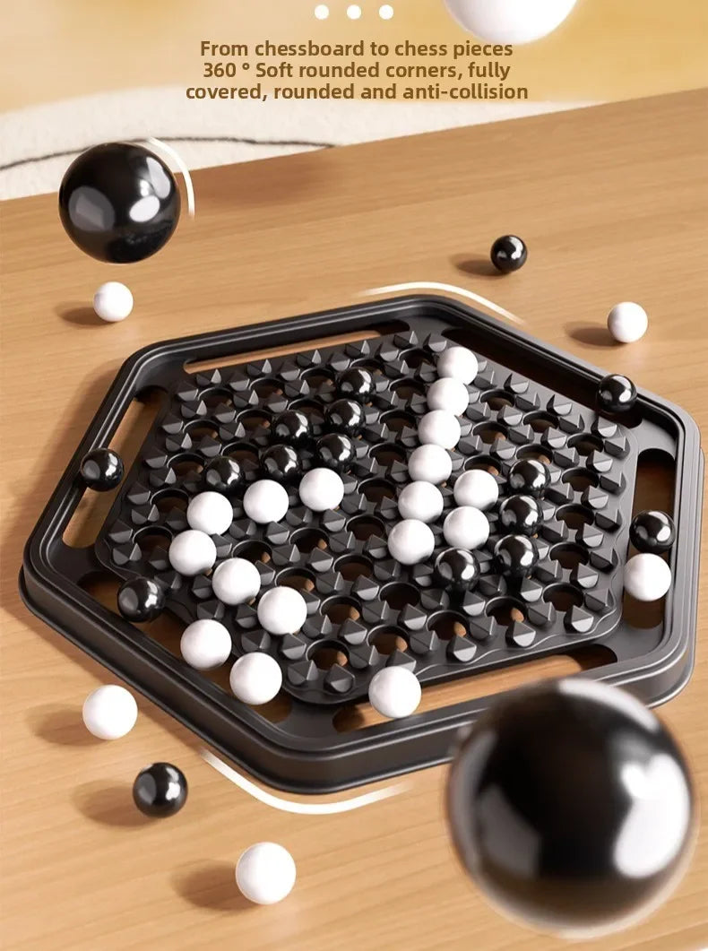 Push Chess Strategy Board Game for Family Fun