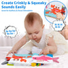 Soft Baby Cloth Book with 3D Animal Tails