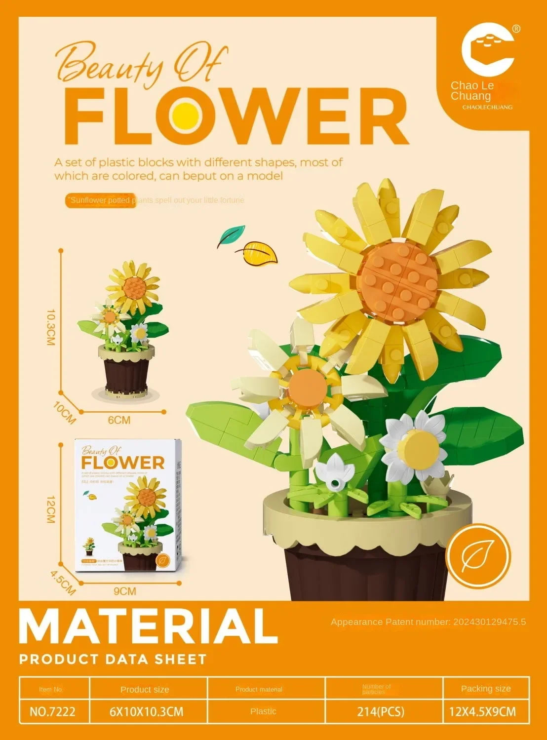 DIY Mini Flower Building Block Kit – Everlasting Desktop Decor
