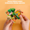 3D Building Puzzle Set for Kids – Educational DIY Paper Model Kit