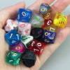 Polyhedral Resin Dice Set (10-Piece) for D&D and RPG