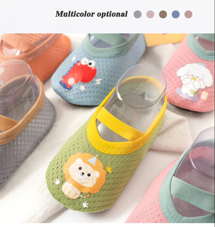 Animal Print Non-Slip Baby First Walker Shoes