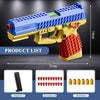 Realistic Building Block Toy Pistol with Shell-Ejecting Action
