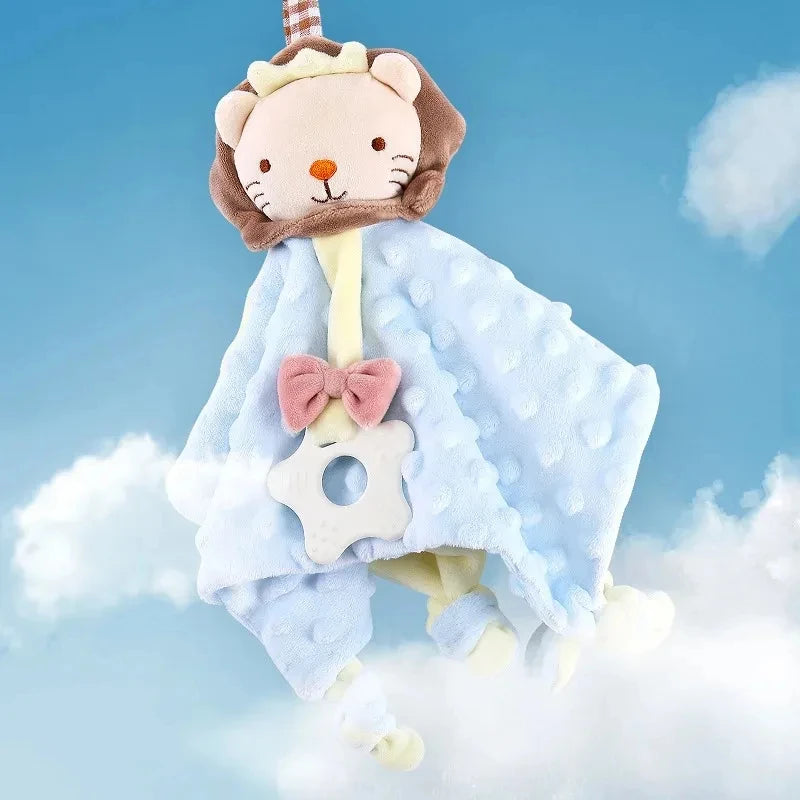 Cuddly Elephant Baby Comforter with Teether & Rattle