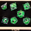 Liquid Core Dice Set for Dungeons & Dragons | Sharp Edge Resin RPG Dice