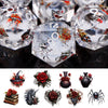 Liquid Core Dice Set for Dungeons & Dragons | Sharp Edge Resin RPG Dice