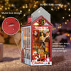DIY Miniature Winter Cabin Book Nook Kit