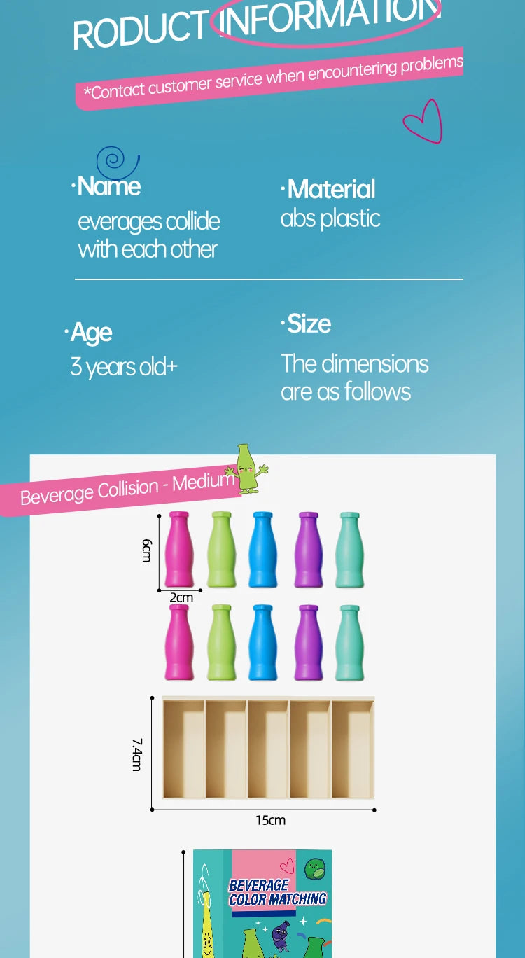 Color Matching Memory Board Game for Kids
