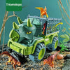 Dinosaur Transport Truck Carrier Playset with Tyrannosaurus Rex