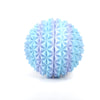 Light blue, textured 3D printed sensory fidget roller keychain for stress relief