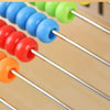 Wooden Rainbow Abacus for Early Math Learning