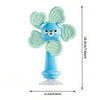Baby Suction Cup Windmill Toy with Animal Shapes