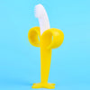 Baby Silicone Teething Brush – Banana Shape Soothing Toothbrush