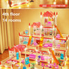 3D Princess Castle Dollhouse Building Kit