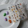 Cartoon Dog 5D Embossed Nail Art Stickers
