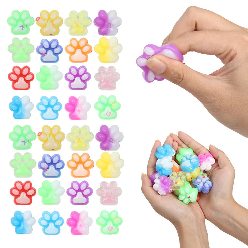 Soft Squishy Cat Paw Fidget Toy – Cute Stress Relief for Kids & Adults