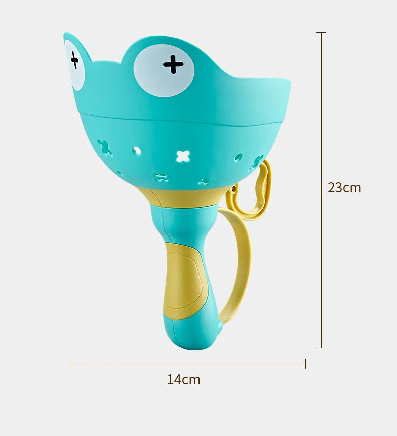 Pull-String Flying Saucer Launcher Toy for Kids