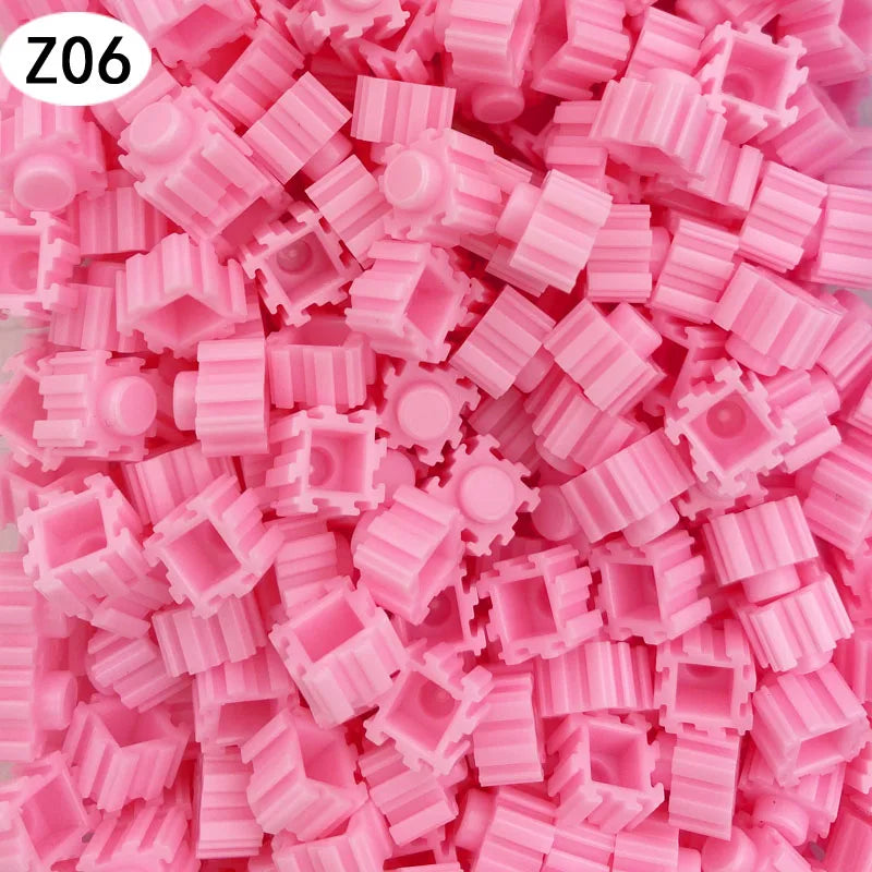 Mini Pixel Art Building Blocks – 100-Piece DIY Micro Brick Set