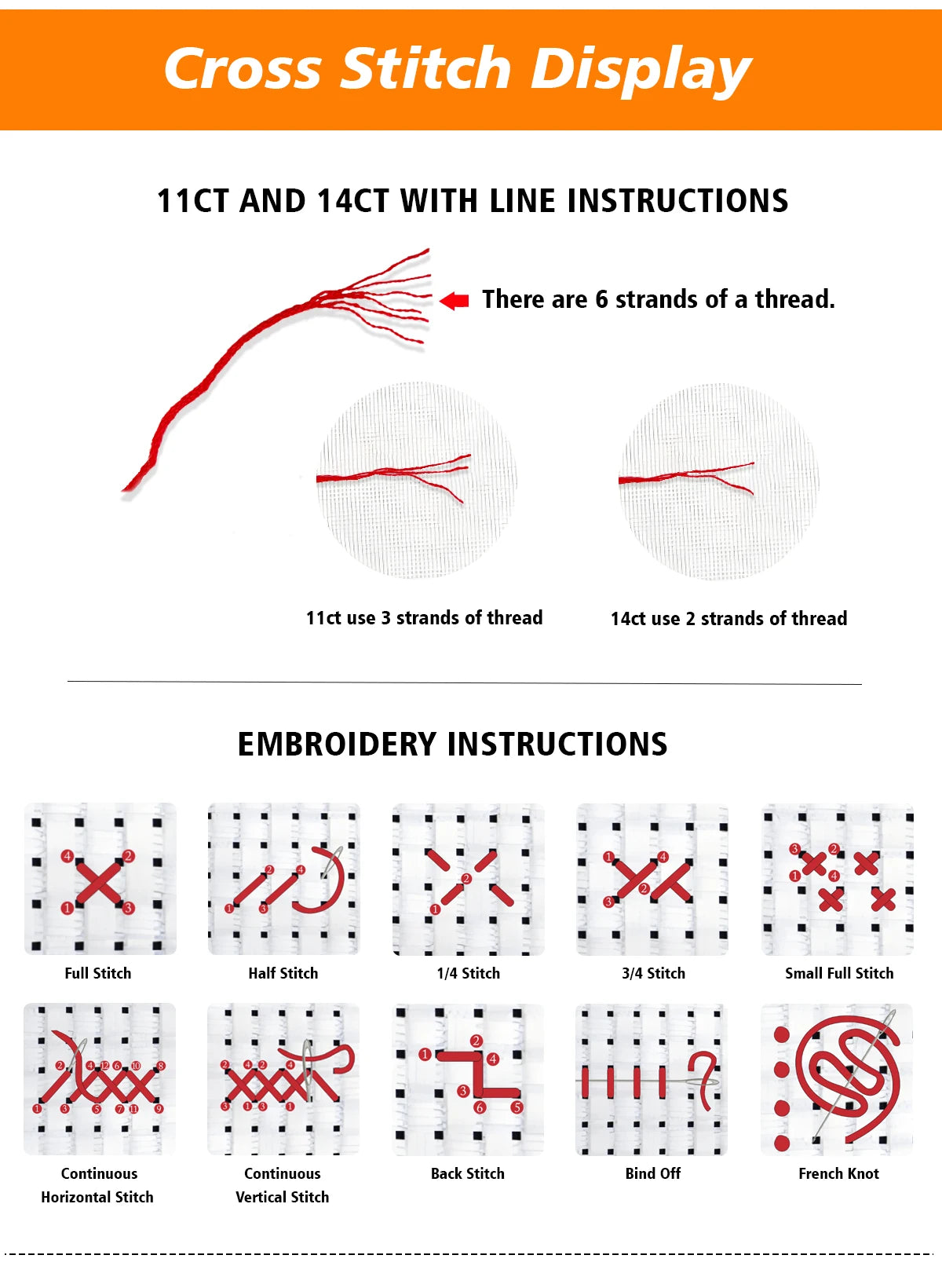 Dragon Cross Stitch DIY Kit – 40x40cm Printed Fabric, Beginner-Friendly