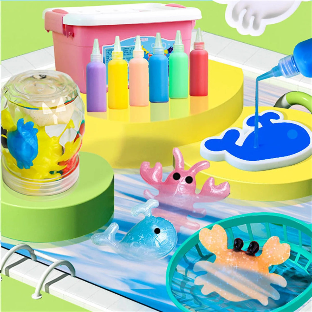 Magic Water Elf DIY Craft Kit – Create Colorful Ocean Creatures