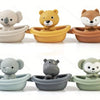 Silicone Baby Bath Toy Set for Sensory Water Play