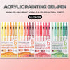 12 Color Acrylic Gel Pen Set