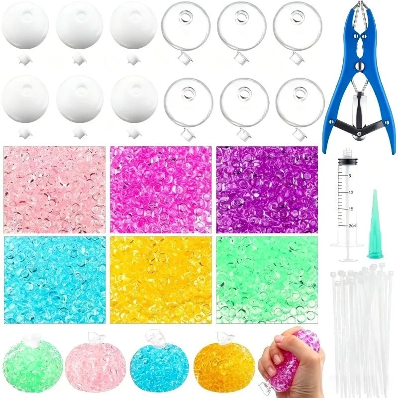 DIY Slow Rebound Stress Relief Squeeze Ball Kit