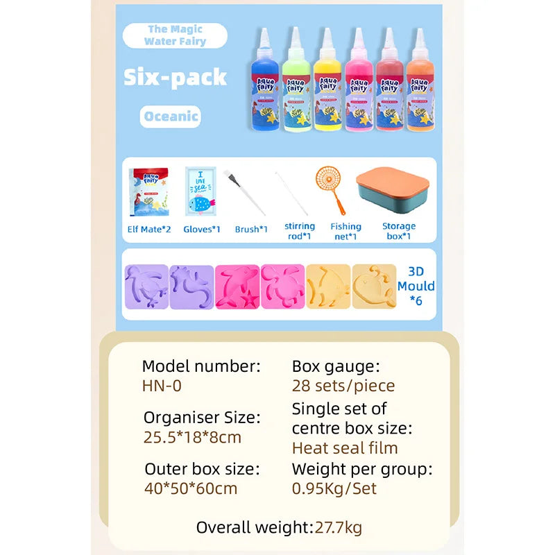 3D Water Elf DIY Craft Kit for Kids