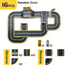 Magnetic Road Building Blocks Set with Race Track