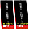 Humorous Fake Parking Tickets - Funny Car Pranks (50 Pack)
